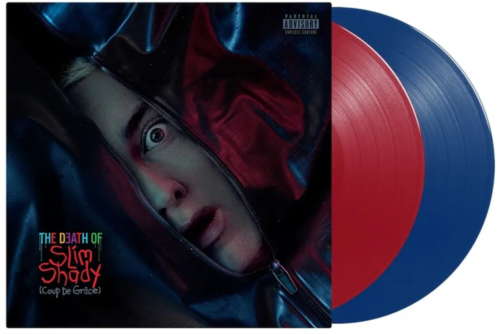 EMINEM The Death of Slim Shady (Coup de Grâce) 2024 RED BLUE Double Vinyl LP NEW